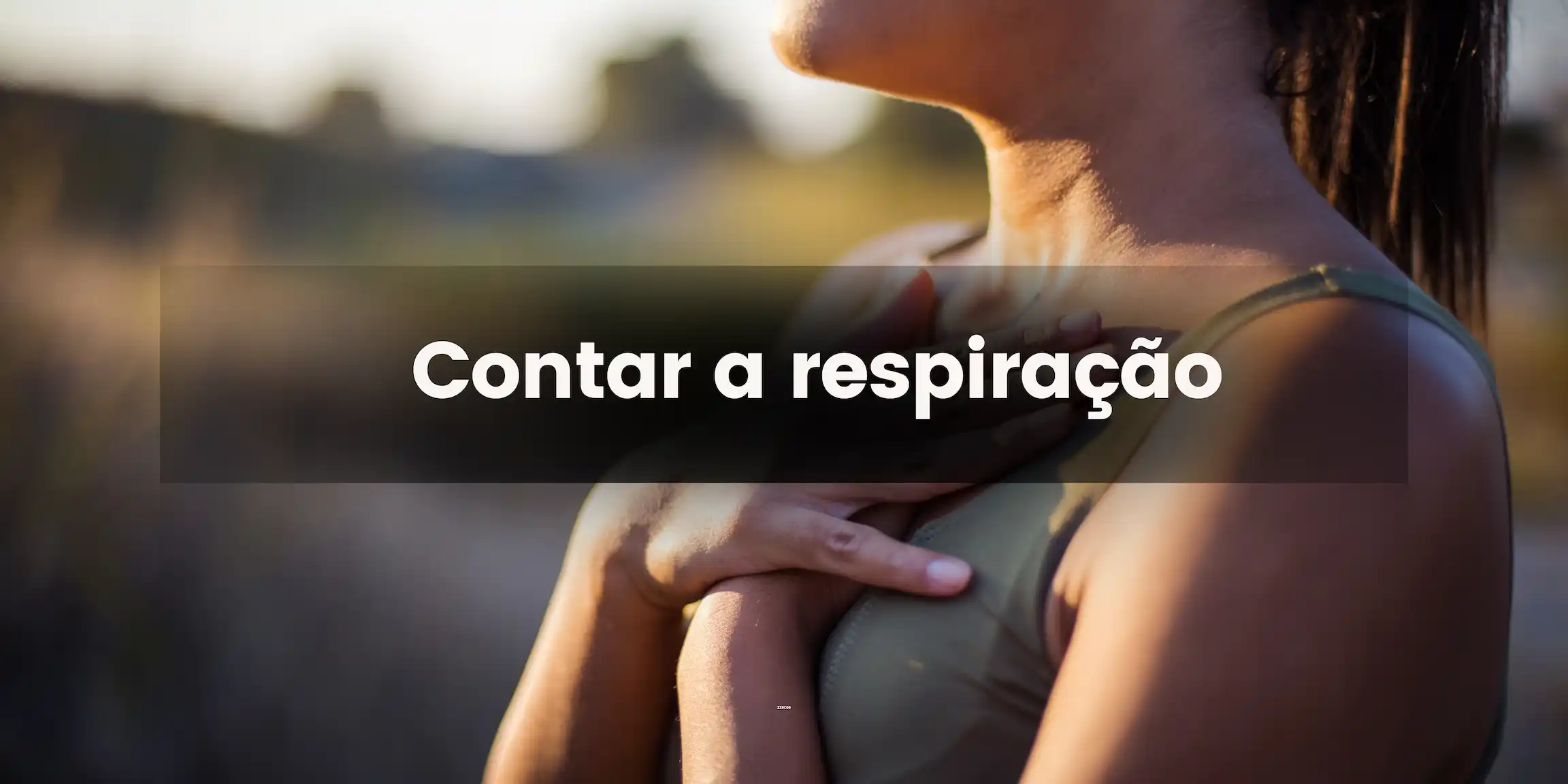 contar a respiração